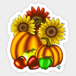 Autumn Bounty Sticker